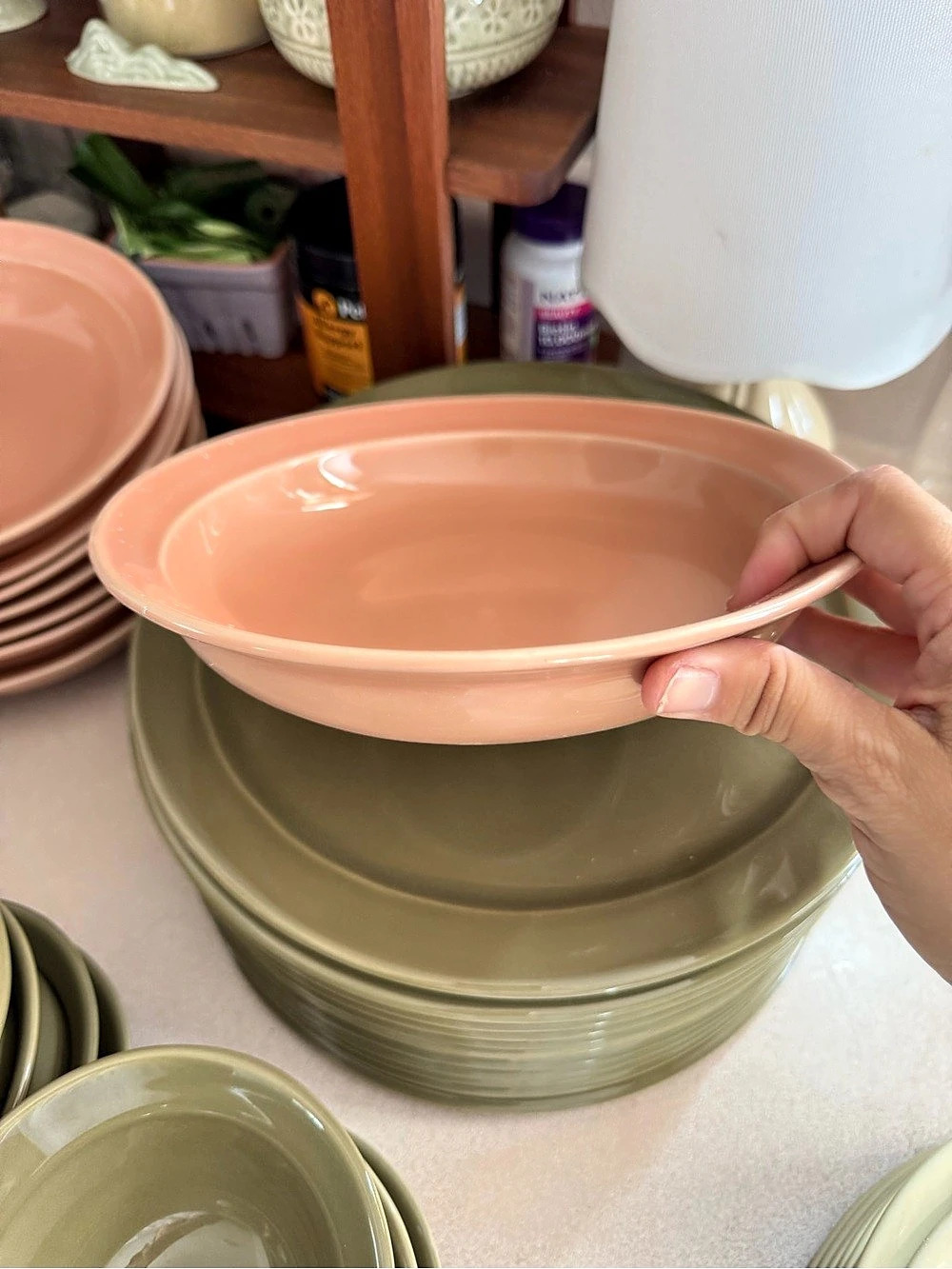 Anthropologie Reeves pasta bowl set of 8